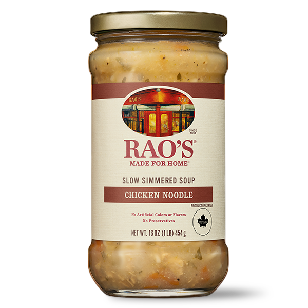 Rao's Made for Home Chicken Noodle Soup, 16oz, Real Vegetables, Traditional  Italian Heat and Serve Soup, Canned & Boxed Soups