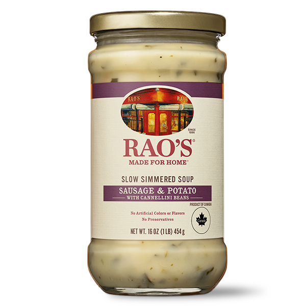 Rao's Soup, Slow Simmered, Sausage & Potato With Cannellini Beans 16 Oz, Canned & Boxed Soups