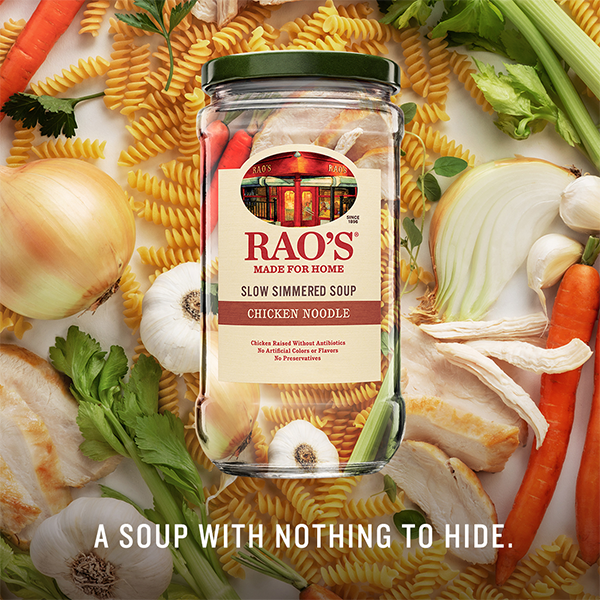 Rao's Homemade - Do you need a warm and comforting hug this Monday? Well,  we can't hug you but you can enjoy a warm comforting bowl of Chicken  Noodle Soup 🥣