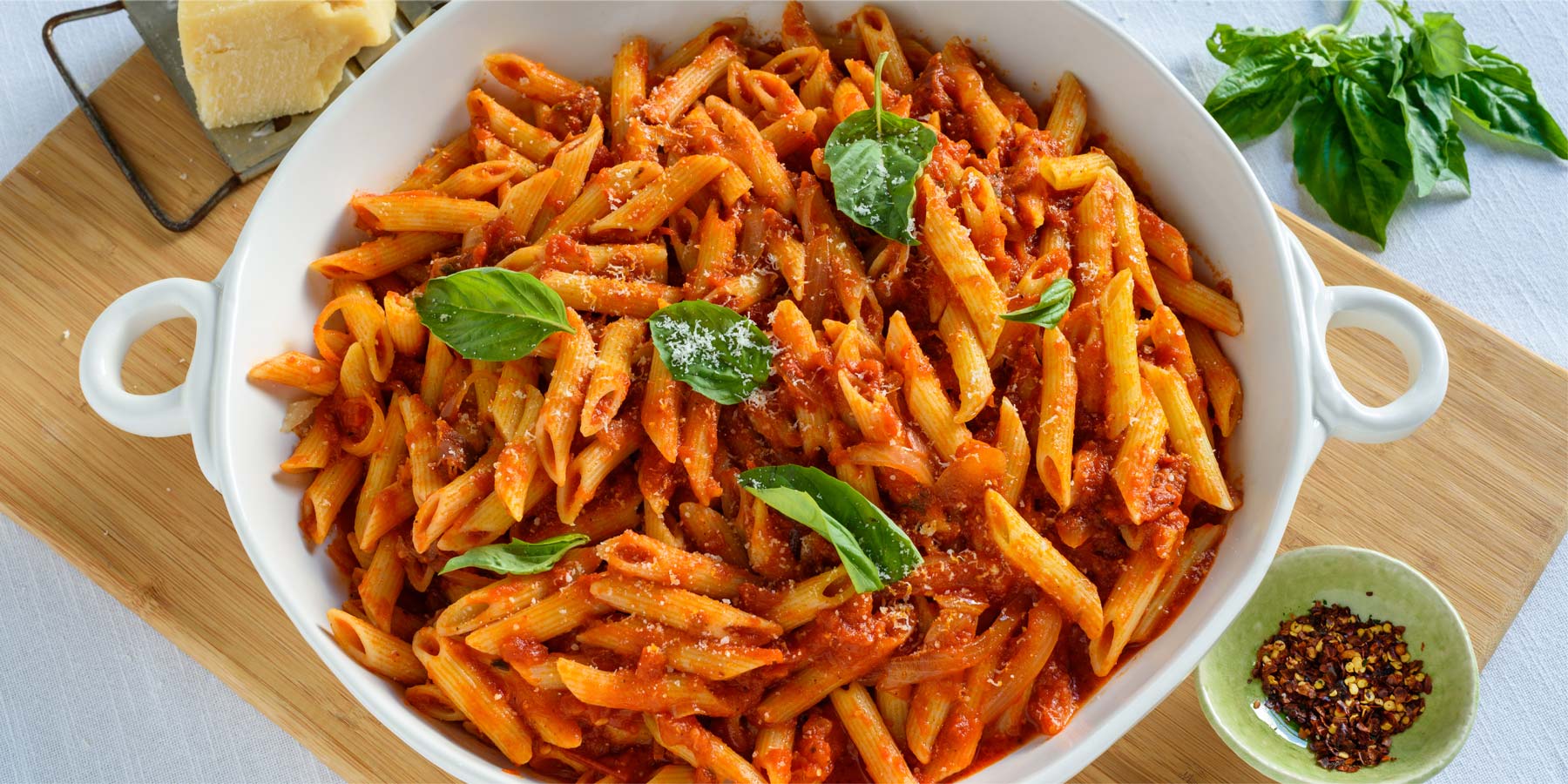 Filetto di pomodoro pasta with fresh tomato sauce