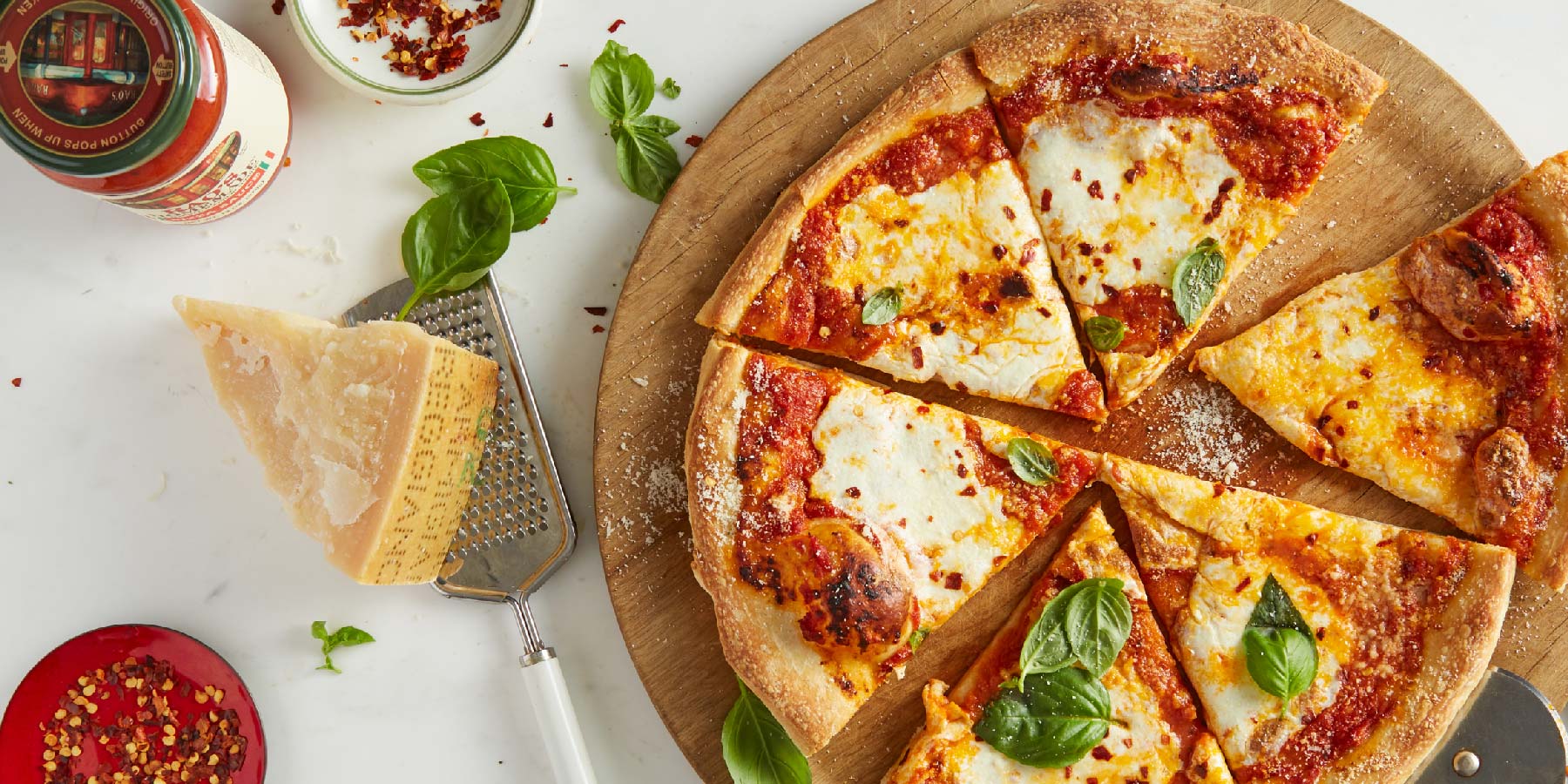 Pizza recipe made with Rao's ingredients