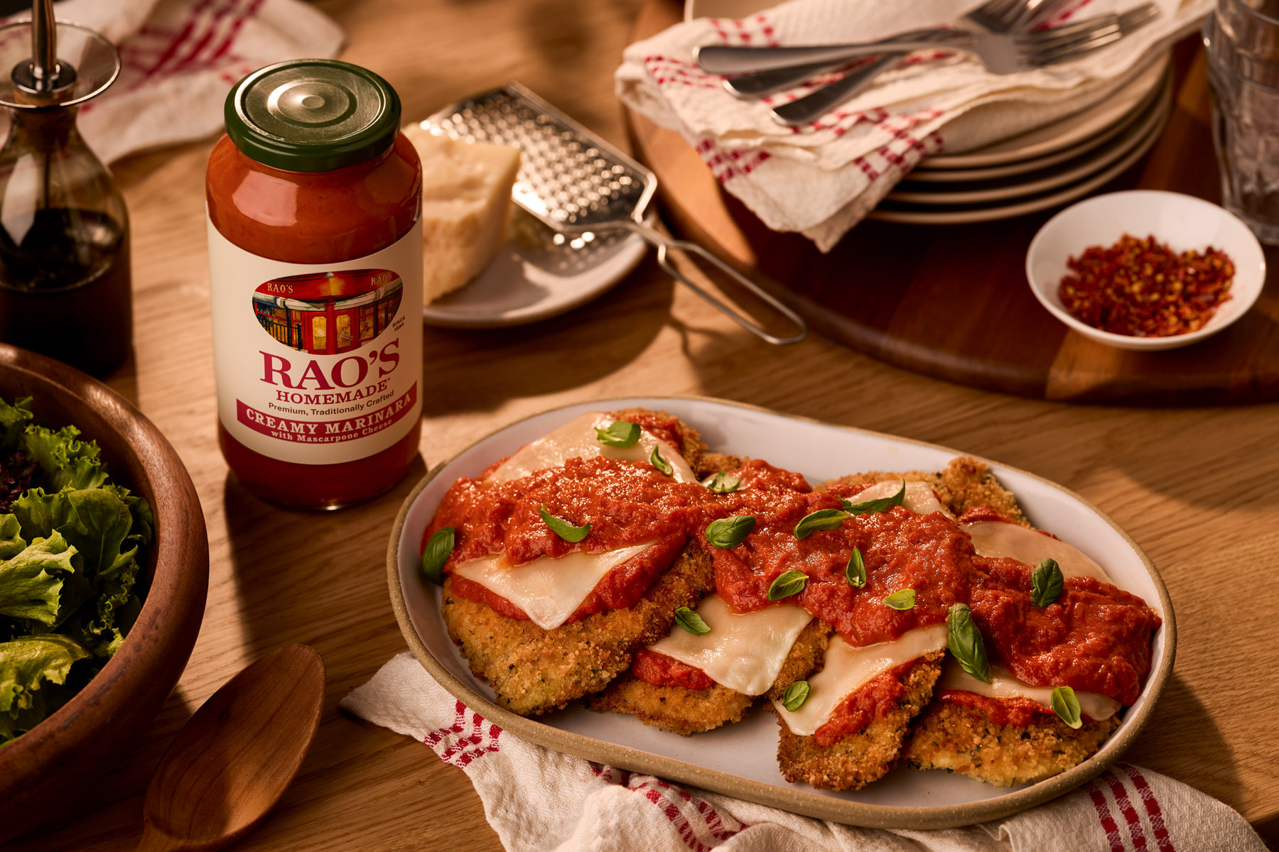 Rao’s Homemade Creamy Chicken Parmesan