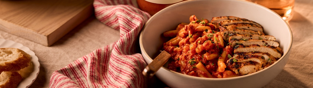 Creamy Chicken & Casarecce